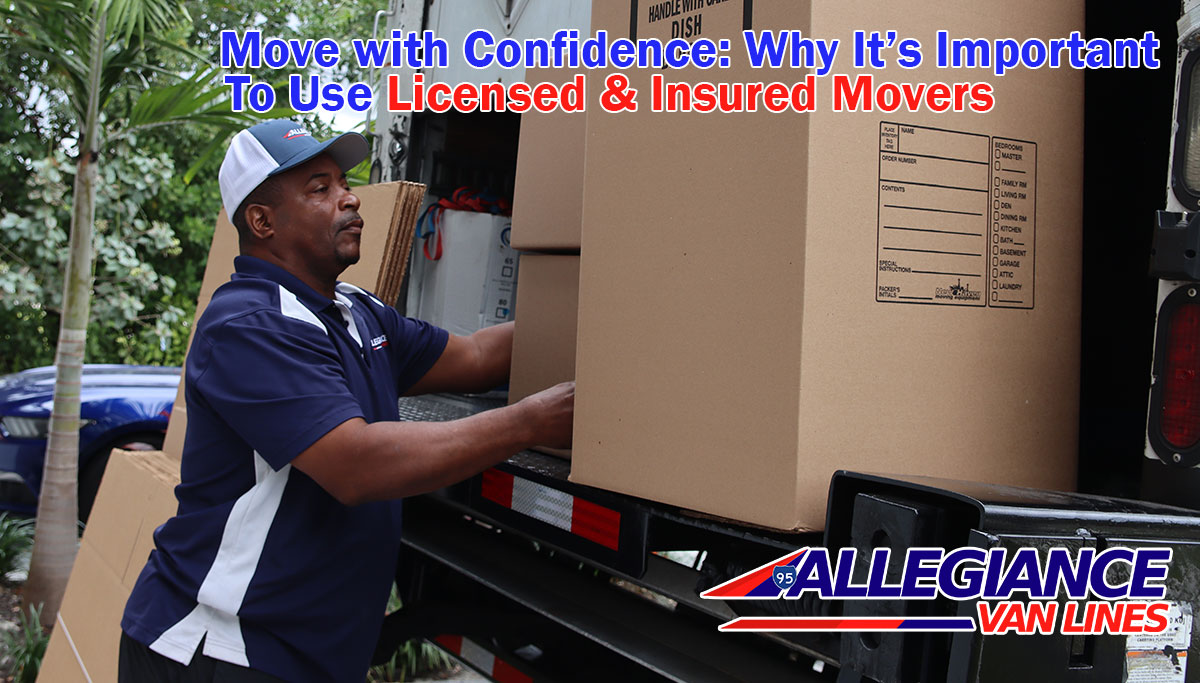 licensed and insured movers