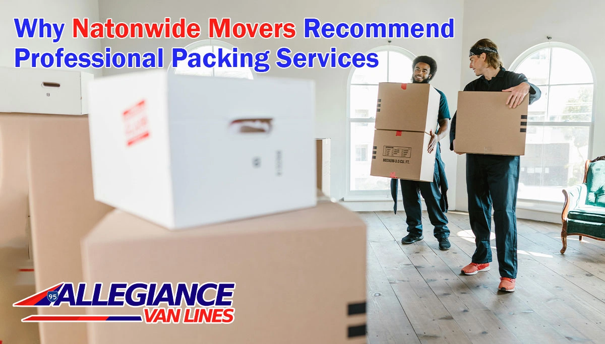 professional movers with boxes